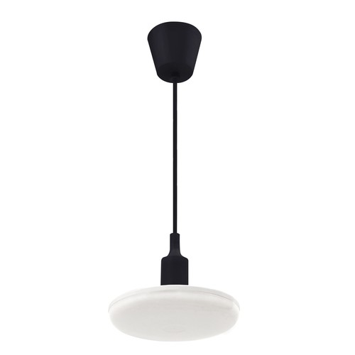ALBENE ECO LED 18W 230V - Warmweiß, Schwarzes Kabel