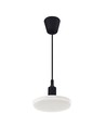 ALBENE ECO LED 18W 230V - Warmweiß, Schwarzes Kabel