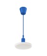 18W ALBENE ECO LED Leuchtmittel - 1400lm, IP20, warmweiß, weiß mit blauem Kabel