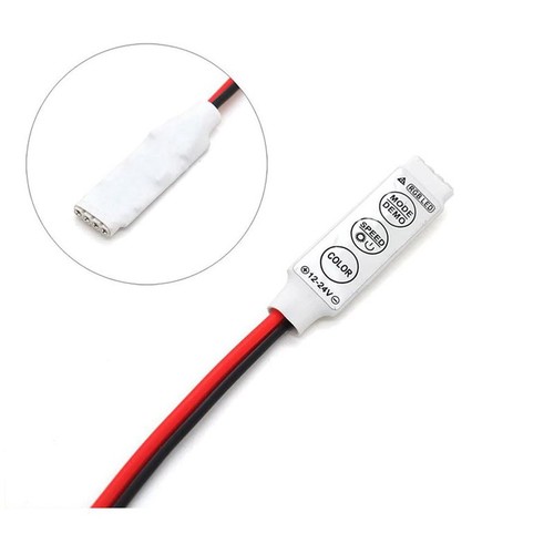 Mini RGB Controller - Für RGB 5050/3528 LED-Streifen