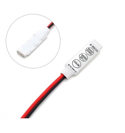 Mini RGB Controller - Für RGB 5050/3528 LED-Streifen