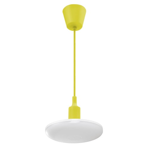 18W Albene Eco LED Pendelleuchte, Gelb - 1400lm, 3000K, warmweiß, dekorative Deckenleuchte