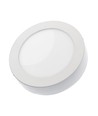12W Ø17cm LED Einbaupanel - 6000K, weißer Rand, 120 Grad, IP20 Innenbereich