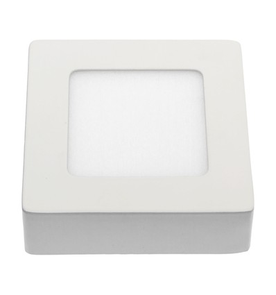 6W 12x12cm LED Aufbaupanel - 3000K (Warmweiß)