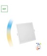 12W Algine Smart CCT Einbaupanel - Wi-Fi dimmbar, 16,2x16,2 cm, quadratisch, einstellbare Lichtfarbe