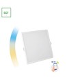 Algine 22W Smart CCT+dimmbares LED-Einbaupanel - Quadratisch, Wi-Fi