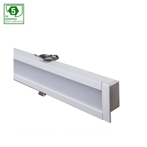 117cm 36W ALL-DAY LED Leuchte - 3200lm, 4000K, silber, IP20, 5 Jahre Garantie