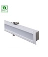 117cm 36W ALL-DAY LED Leuchte - 3200lm, 4000K, silber, IP20, 5 Jahre Garantie