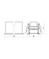 117cm 36W ALL-DAY LED Leuchte - 3200lm, 4000K, silber, IP20, 5 Jahre Garantie