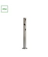 3W Ø4,2cm Außen-Gartenlampe - IP54, rund, warmweiß, Höhe 40cm, inkl. Leuchtmittel