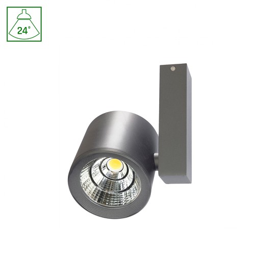 16W LED Deckenleuchte - Silber, inkl. Leuchtmittel