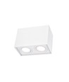 Chloe Duo 2xGU10 Deckenspot - Rechteckig, Aluminium, IP20, ohne Leuchtmittel