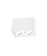 Chloe Duo 2xGU10 Deckenspot - Rechteckig, Aluminium, IP20, ohne Leuchtmittel