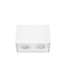 Chloe Duo 2xGU10 Deckenspot - Rechteckig, Aluminium, IP20, ohne Leuchtmittel