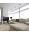 Chloe GU10 Deckenspot - Quadratisch, Silber, Aluminium, IP20 Innen, ohne Leuchtmittel