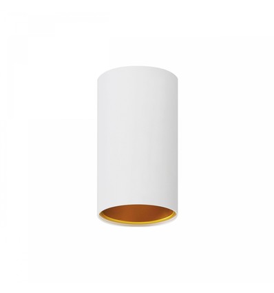 CHLOE TUBA GU10 Deckenspot - Weiß, Ø7cm, IP20 Innen, ohne Leuchtmittel