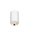 CHLOE Mini P20 Rund - Gehäuse weiß, Ring gold, Rand weiß, Ohne Lichtquelle