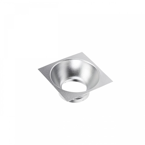 Silber quadratischer Reflektor für Chloe Elemento - 90x90 mm, Aluminium, IP20, max 50W