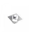 Silber quadratischer Reflektor für Chloe Elemento - 90x90 mm, Aluminium, IP20, max 50W