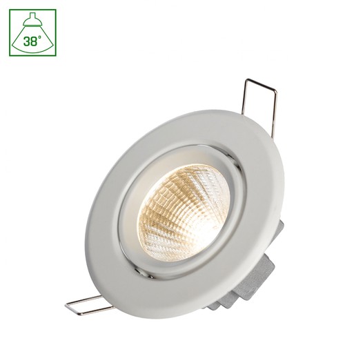 6W LED Wandleuchte - IP20, 4000K, weiß, eckig