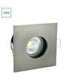 Fiale IV GU10 - Quadratisch, Silber, IP65, Ohne Leuchtmittel
