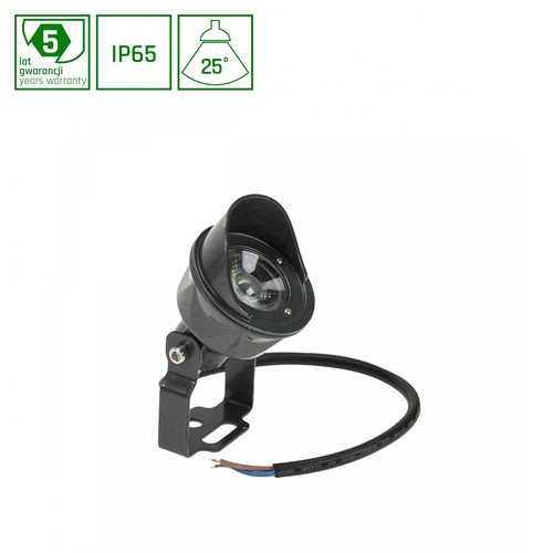 FLORI Spot 5W - 25°, 24V, Warmweiß, IP65