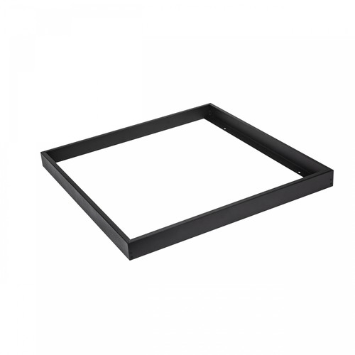 60x60 Aufbaurahmen für LED Panel, schwarz - 600x600x50 mm, Aluminium