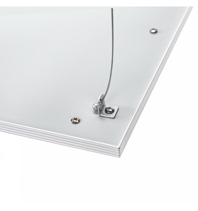 Seilaufhängung für 60x60 & 30x120 LED-Panels - 1m, 4er-Set, höhenverstellbar