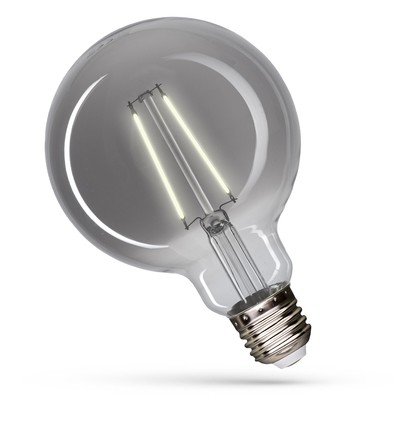 E27 4,5W LED G95 Globe-Leuchtmittel - Modernshine, dunkler Effekt