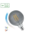 E27 4,9W LED Globe - G95, große Kugelform, für offene Leuchten