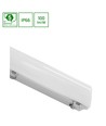 60cm 24W Limea LED Wannenleuchte - IP65, 2400lm, 4000K, transparente Abdeckung, Garage/Werkstatt