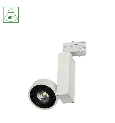 MADARA COB LED 230V 10W - IP20, 45°, Warmweiß, Schiene, Licht