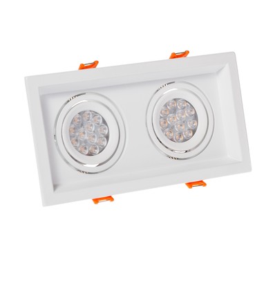 MDD Mini Due GU10 x 2 weiß, ohne Leuchtmittel