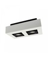 GU10 Wandleuchte mit Up/Down Light - IP44 Außen, schwarz, ohne Leuchtmittel