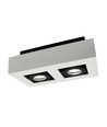 GU10 Wandleuchte mit Up/Down Light - IP44 Außen, schwarz, ohne Leuchtmittel