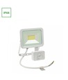 20W Flutlicht mit Sensor - IP44, warmweiß, weiß, mit Sensor