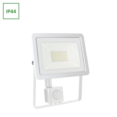30W LED Fluter mit Sensor - 4000K (Neutralweiß)