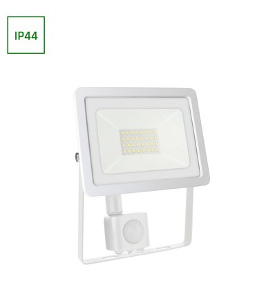 30W LED Fluter mit Sensor - 4000K (Neutralweiß)