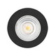 2,8W HiluX D1 Gen3 Full Spectrum LED Einbaustrahler RA97 - 3000K, Schwarz