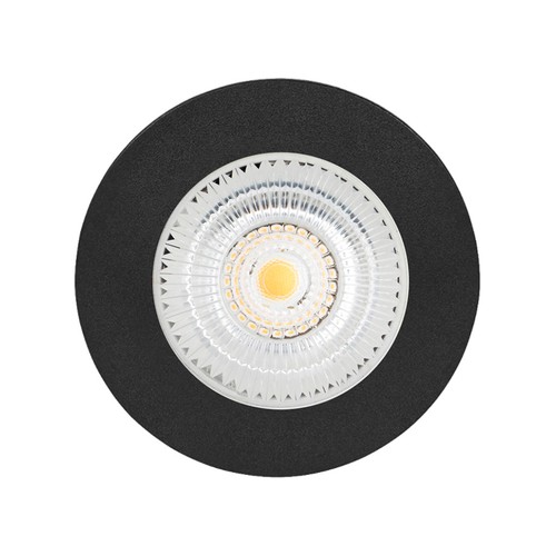 2,8W HiluX D1 Gen3 Full Spectrum LED Einbaustrahler RA97 - 3000K, Schwarz