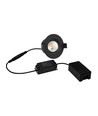 D3 Tilt360 Full Spectrum LED-Einbaustrahler RA97 - 3000K, Schwarz