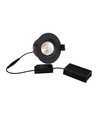 HiluX D8 Tilt360 - Full-Spektrum LED Einbaustrahler, RA97, 2700K, Schwarz
