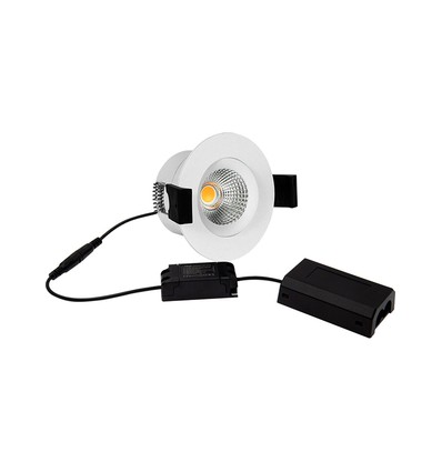 HiluX D8 Tilt360 - Full-Spektrum LED Einbaustrahler, RA97, 3000K, Weiß