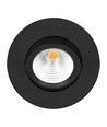 D8 Tilt360 LED-Einbaustrahler RA97 - 3000K, Schwarz