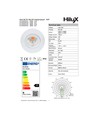 D8 Tilt360 LED-Einbaustrahler RA97 - 3000K, Schwarz