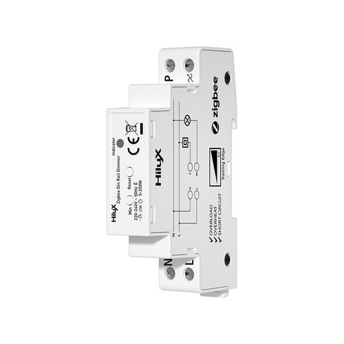 HiluX Zigbee DIN-Schienen-Lichtdimmer - 250W