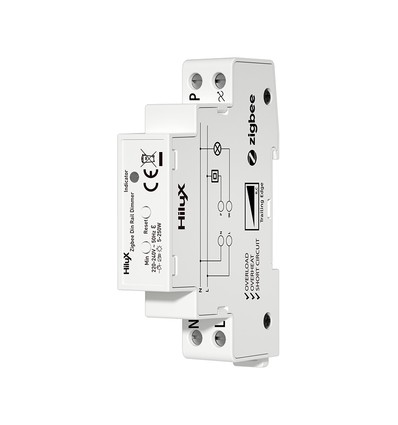 HiluX Zigbee DIN-Schienen-Lichtdimmer - 250W