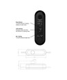 Zigbee-Dimmer für Kabel - Schwarz, 50W LED