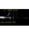 120cm 38W Dura69 LED-Leuchte, durchverdrahtet - IP69, 150+lm/W, IK08