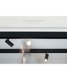 10W SHIFT Spot M - 24°, Schwarz, 44x157x178mm, 2-Phasen